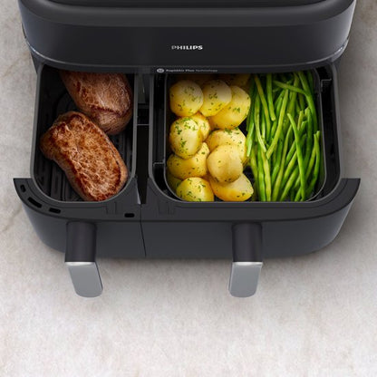 Philips NA552/00 5000 Series Airfryer 9L 2750W Zwart/Goud