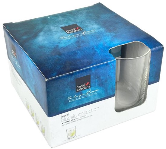 Royal Leerdam Waterglazen Jewel 4x35 cl