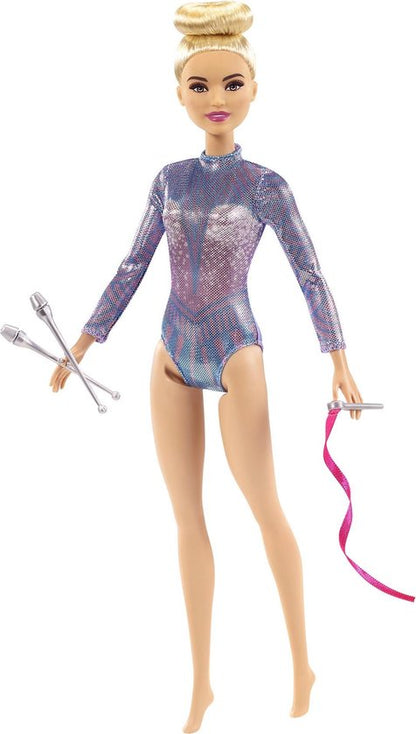 Barbie Ritmische Gymnastiek Pop Blond + Accessoires