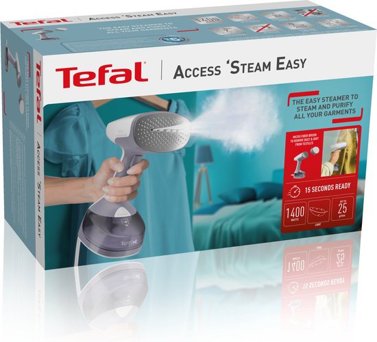 Tefal DT7151 Kledingstomer Wit/Paars