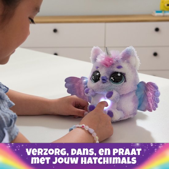 Hatchimals Alive Secret Hatch Pufficorn
