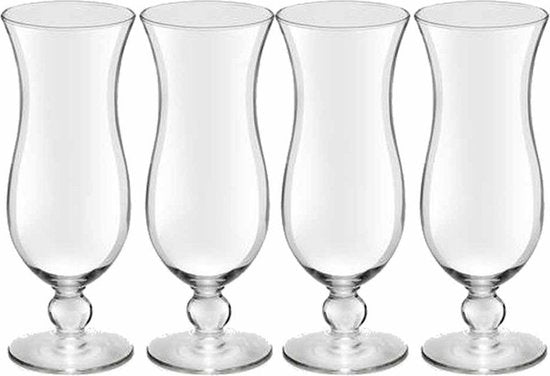 Royal Leerdam Blue Hawaii Glas Set 4