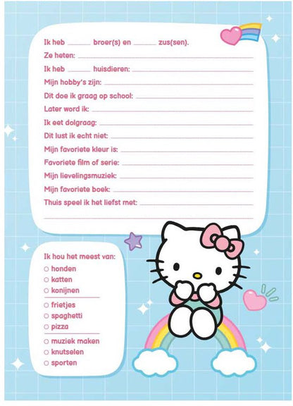 Deltas Hello Kitty vriendenboek