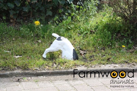 Tuinbeeld Hond gravend 25cm