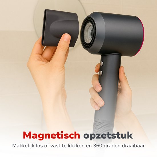 Ionische haardroger 1600W