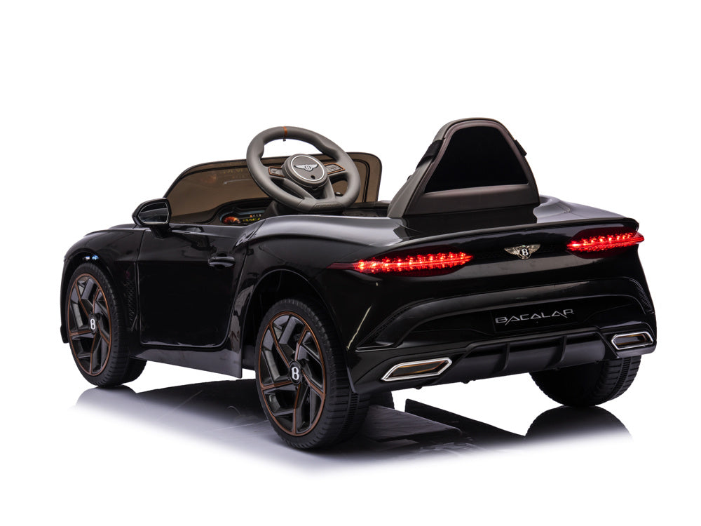 Bentley Bacalar, 12 Volt Elektrische Kinderauto, Leder Zitje, Rubberen Banden En Meer.