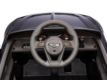 Bentley Bacalar, 12 Volt Elektrische Kinderauto, Leder Zitje, Rubberen Banden En Meer.