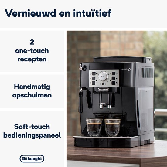 Delonghi ECAM20.110B Magnifica S Espressomachine Zwart