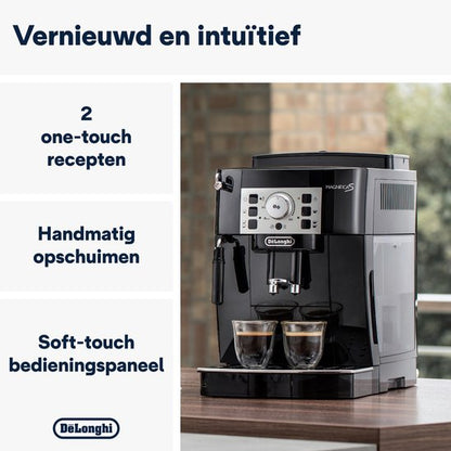 Delonghi ECAM20.110B Magnifica S Espressomachine Zwart