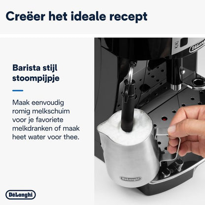 Delonghi ECAM20.110B Magnifica S Espressomachine Zwart