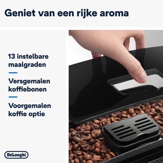 Delonghi ECAM20.110B Magnifica S Espressomachine Zwart