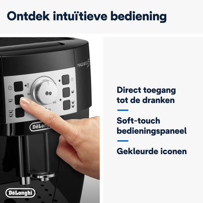 Delonghi ECAM20.110B Magnifica S Espressomachine Zwart