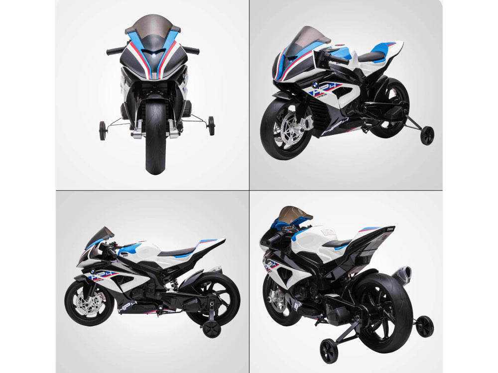 Bmw Hp4, 12V Kinder Accu Motor Met Rubberen Banden En Meer