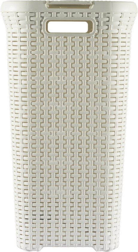 Curver Style Wasmand met Deksel 60L Wit