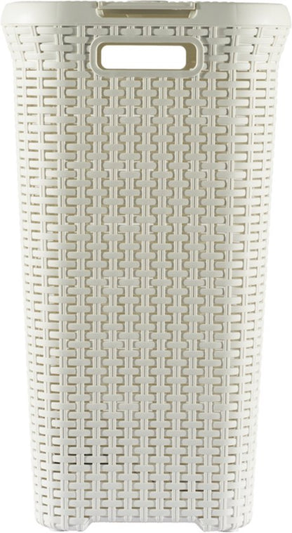 Curver Style Wasmand met Deksel 60L Wit