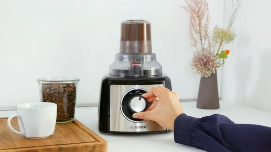 Bosch MCM3PM386 MultiTalent 3 Keukenmachine Zwart/RVS