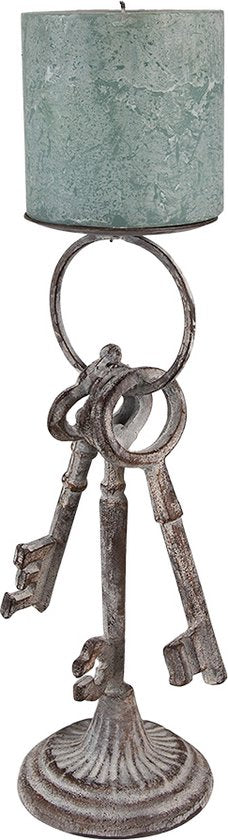 Kandelaar Sleutelbos 13x11x33 cm