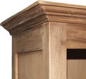 Boekenkast Met Trap-136x40x235-Naturel-Teak