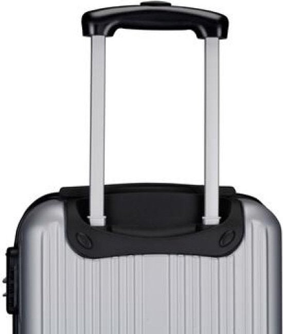 Trolley koffer Zilvergrijs 35L