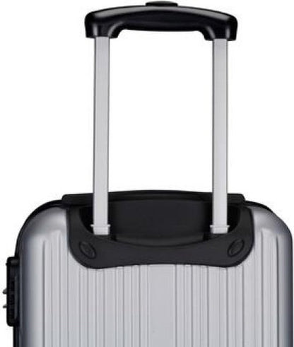 Trolley koffer Zilvergrijs 35L