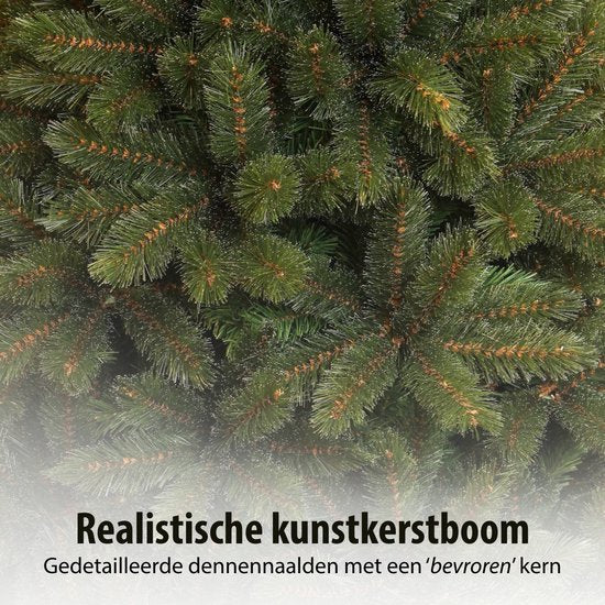 Kunstkerstboom Forest frosted Groen