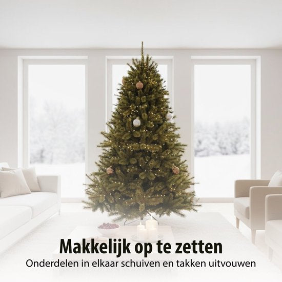 Kunstkerstboom Forest frosted Groen