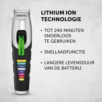 Wahl Color Trim Trimmer Chroom/Zwart