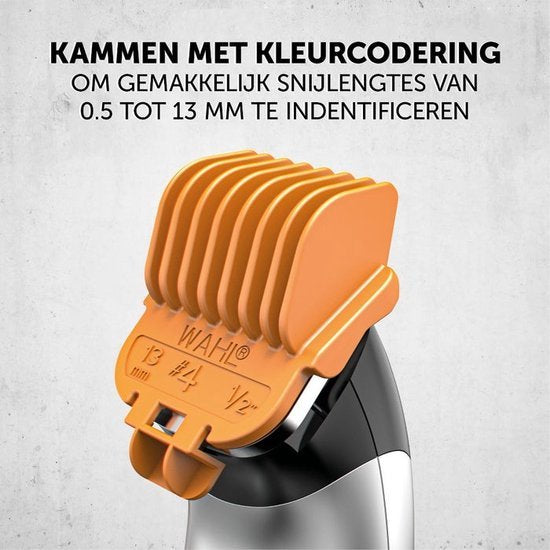 Wahl Color Trim Trimmer Chroom/Zwart