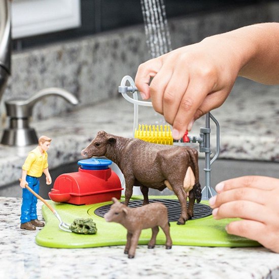 Schleich Happy Cow Wash Speelset
