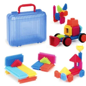 Bristle Blocks Koffer met 50 Stuks