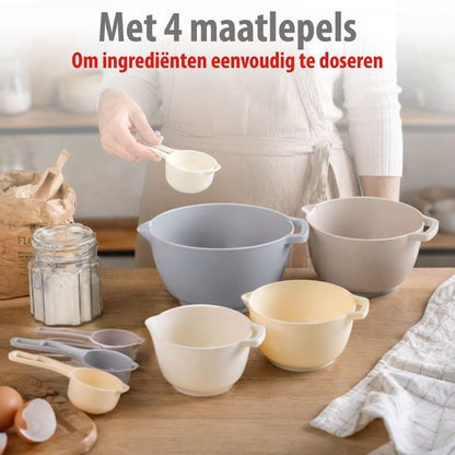 Mengkommen set 8-delig