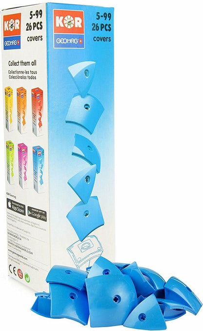 Geomag Kor Color Covers 26-delig Blauw