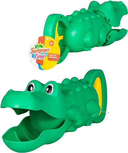 Summertime Krokodil Zandhapper 35 cm