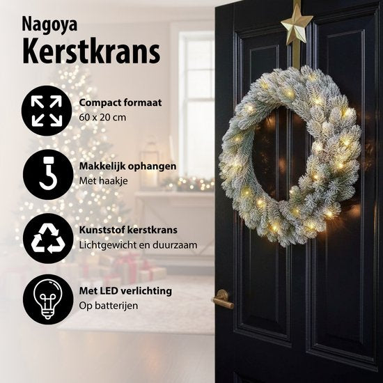 Krans Nagoya Groen Ø45cm