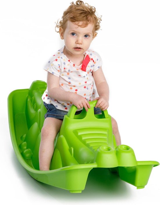 Paradiso Toys Rolwip Krokodil voor 3 Kinderen