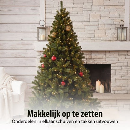 Kunstkerstboom Forrester H185cm Ø109cm Groen
