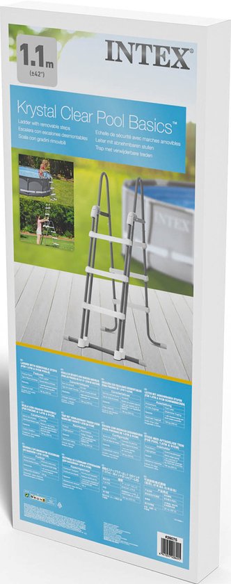 Intex Zwembadladder voor bad tot 107cm