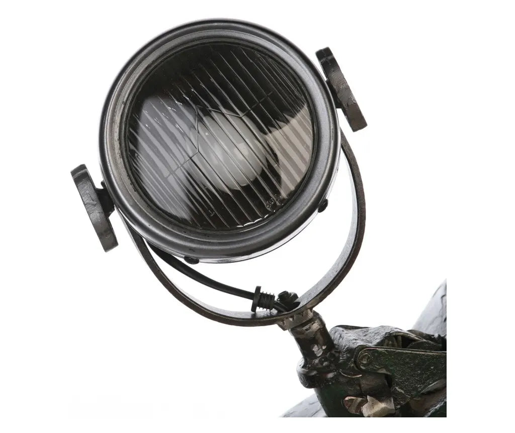 Sleutelkast met lamp "PetrolCan" roest / 45x46cm