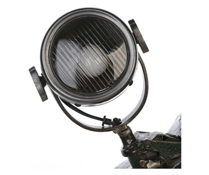 Sleutelkast met lamp "PetrolCan" roest / 45x46cm
