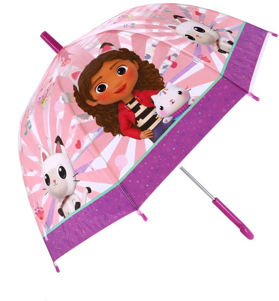 Gabbys Dollhouse Kinderparaplu 69 cm Paars