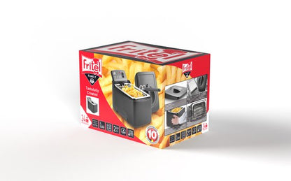 Fritel SF4176 Turbo Friteuse 3L 2300W Zwart