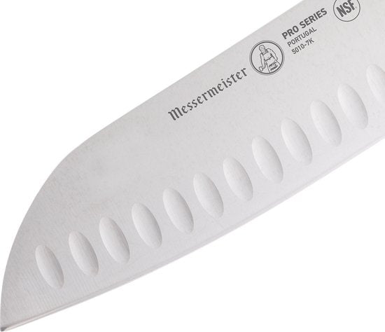Messermeister Four Seasons Santokumes 18 cm RVS/Zwart