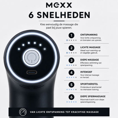 Massage Gun 4 massagekoppen