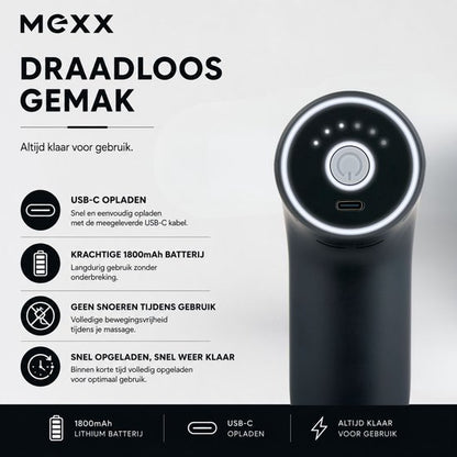 Massage Gun 4 massagekoppen