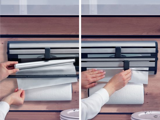 Leifheit 25793 Parat Royal Rollenhouder RVS