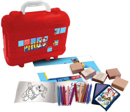 Paw Patrol Kleur-Stempel Kofferset