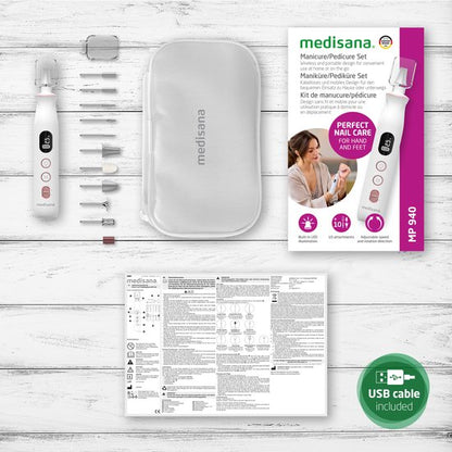 Medisana MP 940 Manicure-Pedicure Set Wit