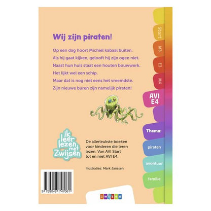 Zwijsen Boek AVI E4 Wij Zijn Piraten!