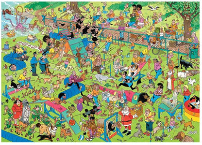 Legpuzzel Jumbo JVH Hondenparcours 1000stukjes
