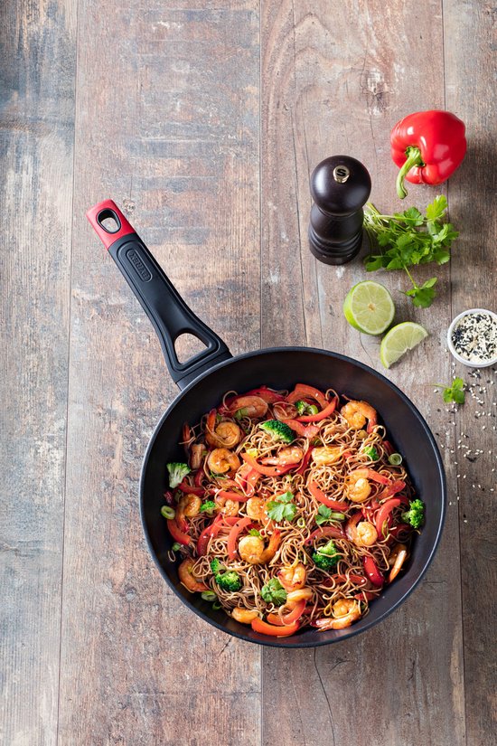 Pyrex Optima+ Wok Ø28cm Inductie